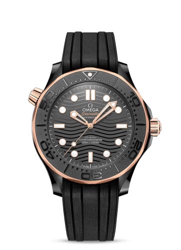 Omega Seamaster Diver 300M Master Co-Axial 43.5 Sedna Black